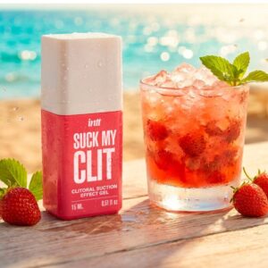 Intt For Her-Gel cu Efect de Sucțiune pentru Clitoris Căpșuni - imagine 6