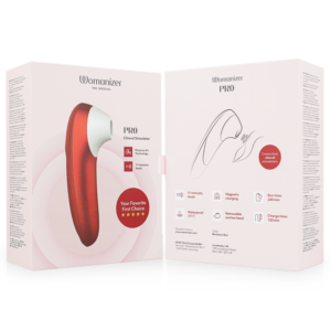 Womanizer - Pro Vibrant Stimulator Clitoral Burgundy - imagine 4