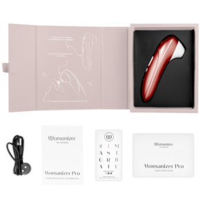 Womanizer - Pro Vibrant Stimulator Clitoral Burgundy - imagine 6