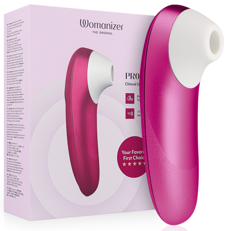 Womanizer-Pro Vibrant Stimulator Clitoral Roz-Silicon, 10 Trepte 1 img 224272 9cdbd032f73f31024f7870d65b74431f 1