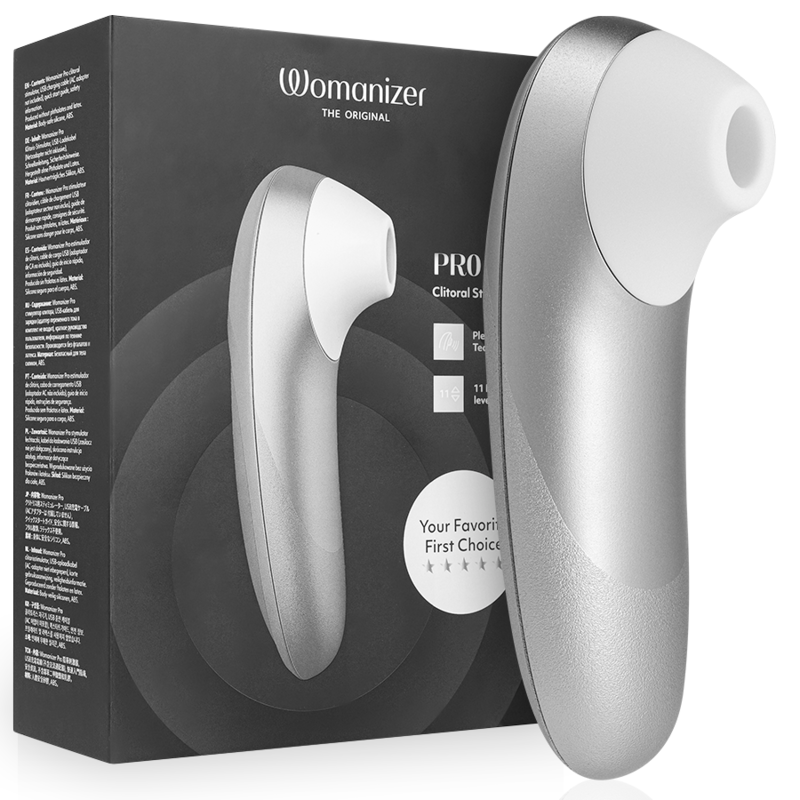 Womanizer-Pro Vibrant Stimulator Clitoral Silver Grey-Silicon 1 img 224285 1cb79615540032f765075e0e141bf9d5 1