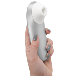 Womanizer-Pro Vibrant Stimulator Clitoral Silver Grey-Silicon 13 Womanizer-Pro Vibrant Stimulator Clitoral Silver Grey-Silicon - imagine 6