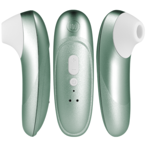 Womanizer-Pro Vibrant Stimulator Clitoral Verde Salvie-Silicon 11 Womanizer-Pro Vibrant Stimulator Clitoral Verde Salvie-Silicon - imagine 4