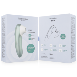 Womanizer-Pro Vibrant Stimulator Clitoral Verde Salvie-Silicon 13 Womanizer-Pro Vibrant Stimulator Clitoral Verde Salvie-Silicon - imagine 6
