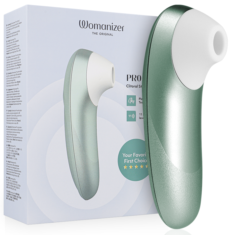 Womanizer-Pro Vibrant Stimulator Clitoral Verde Salvie-Silicon 1 img 224305 5bf340b9d35b03b97b3b1fe0de555096 1