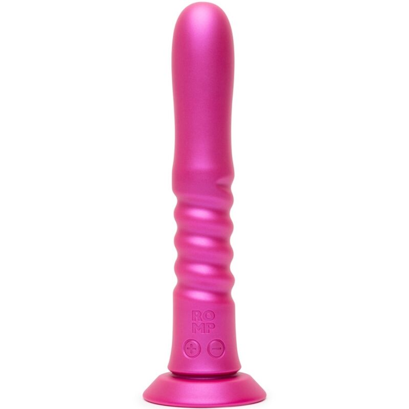 Romp-Jiggle Vibrator cu Mișcare de Empingere, Ventuză