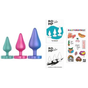Romp-Luster Kit Antrenament Anal S/M/L cu Bază în Formă 18 Romp-Luster Kit Antrenament Anal S/M/L cu Bază în Formă - imagine 9
