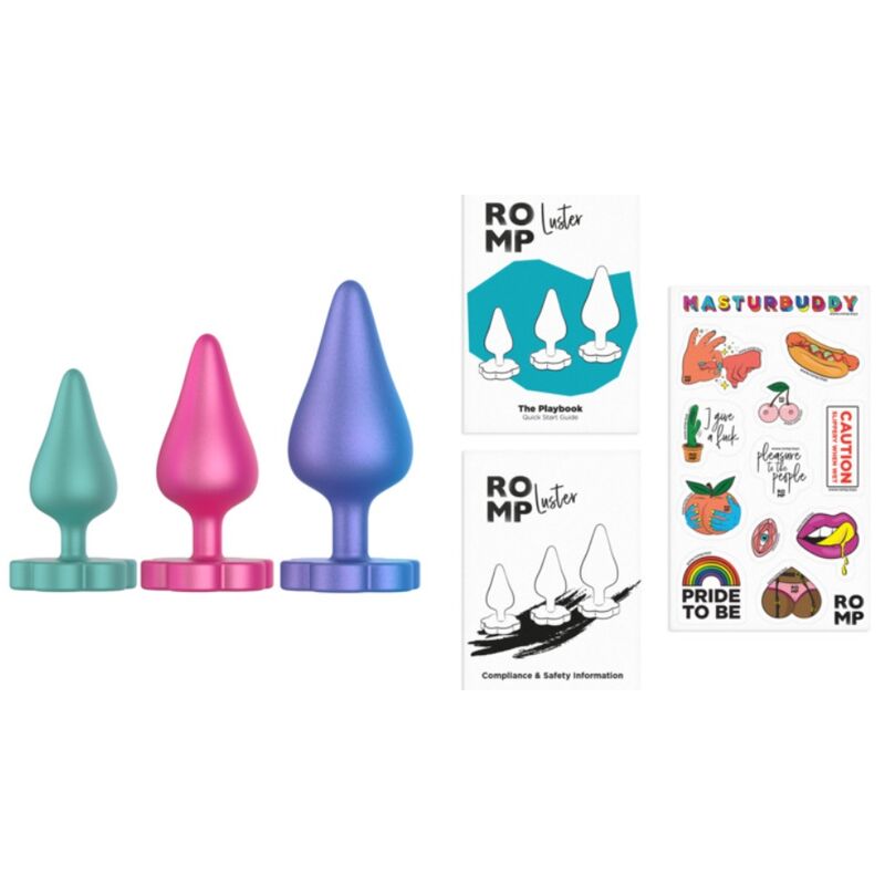 Romp-Luster Kit Antrenament Anal S/M/L cu Bază în Formă 9 img 225046 53e4292456d63f7f63cd3ca76842d3a2 1