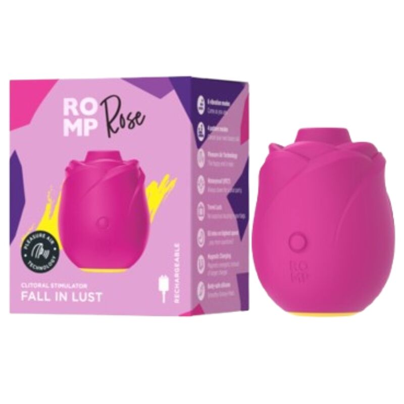 Romp-Rose Stimulator Clitoral în Formă de Trandafir 9 img 225125 e2678c597612a7e0c6bec0c07a45fcb7 1