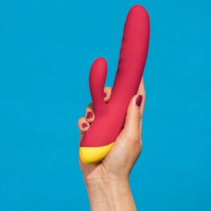 Romp-Jazz Vibrator Rabbit Reîncărcabil Roșu-Silicon, Reincarcabil 13 Romp-Jazz Vibrator Rabbit Reîncărcabil Roșu-Silicon, Reincarcabil - imagine 4