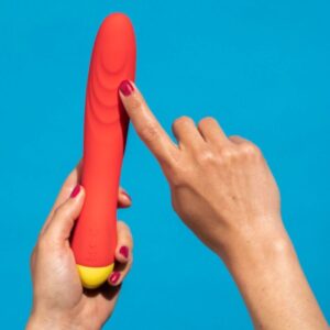 Romp-Hype Vibrator Multifuncțional G-spot Roșu-Silicon 13 Romp-Hype Vibrator Multifuncțional G-spot Roșu-Silicon - imagine 3