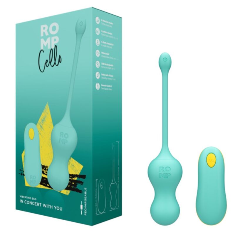 Romp-Cello Ou Vibrator Multifuncțional Turcoaz 6 img 225227 8972f0d757e4c78463f460390fde1e07 1
