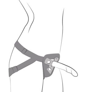 Romp-Piccolo Harness cu Dildo din Silicon Tricolor 14 cm-Ventuza 18 Romp-Piccolo Harness cu Dildo din Silicon Tricolor 14 cm-Ventuza - imagine 8