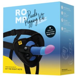 Romp-Piccolo Harness cu Dildo din Silicon Tricolor 14 cm-Ventuza 20 Romp-Piccolo Harness cu Dildo din Silicon Tricolor 14 cm-Ventuza - imagine 10