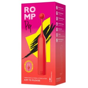 Romp-Pop Stimulator Clitoral Frecvență Înaltă, Roșu-Silicon 19 Romp-Pop Stimulator Clitoral Frecvență Înaltă, Roșu-Silicon - imagine 9