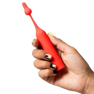 Romp-Pop Stimulator Clitoral Frecvență Înaltă, Roșu-Silicon 17 Romp-Pop Stimulator Clitoral Frecvență Înaltă, Roșu-Silicon - imagine 7