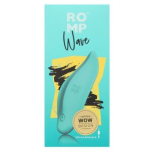 Romp-Wave Vibrator Clitoral și G-spot, Formă Ergonomică Aqua 19 Romp-Wave Vibrator Clitoral și G-spot, Formă Ergonomică Aqua - imagine 9