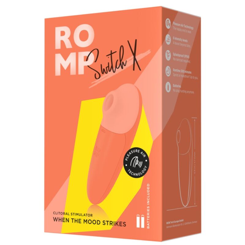 Romp-Switch X Stimulator Clitoral, 6 Niveluri 9 img 225325 25a1f03dc251a612846256b1d8984649 1