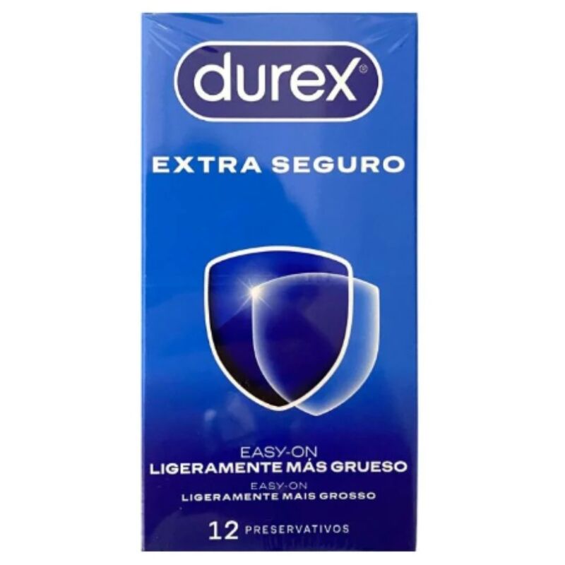 Durex Condoms-Extra Seguro 12 Bucăți-Latex 1 img 225412 0114b913a187f7414eda56afa94f8059 1