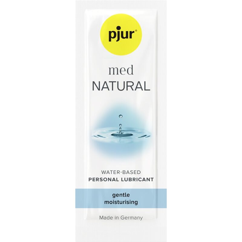 Pjur-Med Natural Lubrifiant pe Bază de Apă 2 ml 1 img 225462 bc7b309e2d86ccf8e212f966749c57d9 1