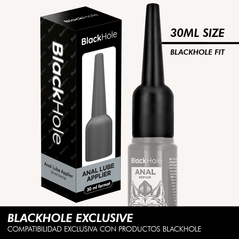 Black Hole-Aplicator Lubrifiant Anal S Size 30 ml-Sticla