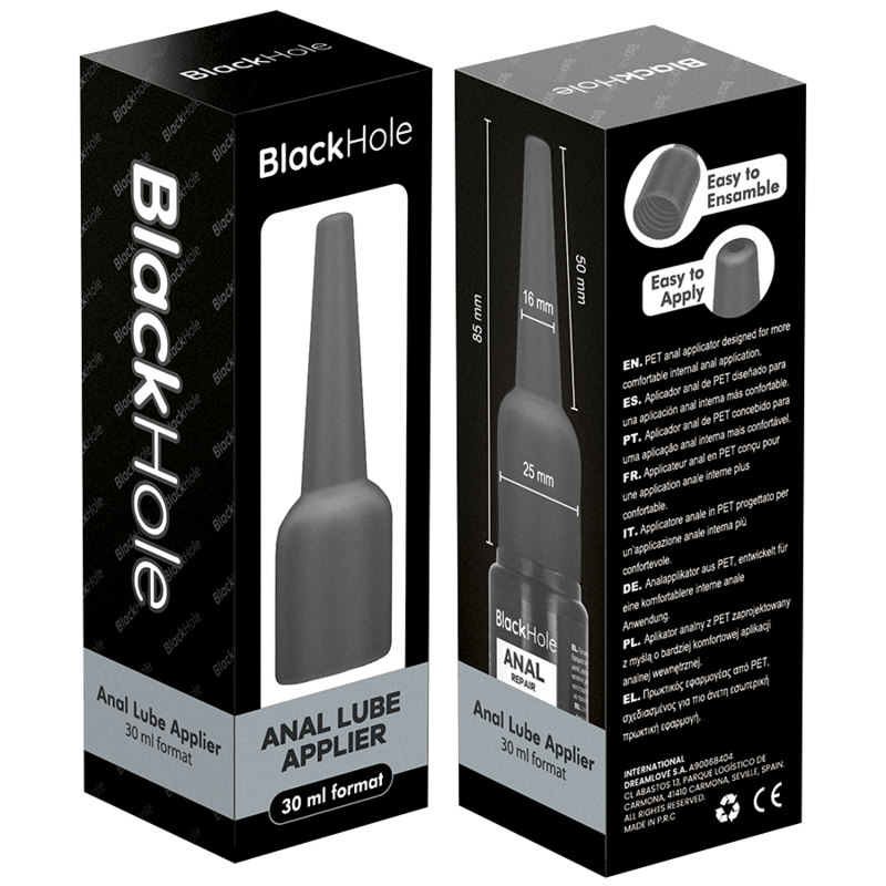Black Hole-Aplicator Lubrifiant Anal S Size 30 ml-Sticla 8 img 225767 99e7a0bfdedbab077dd0376a3d641673 1