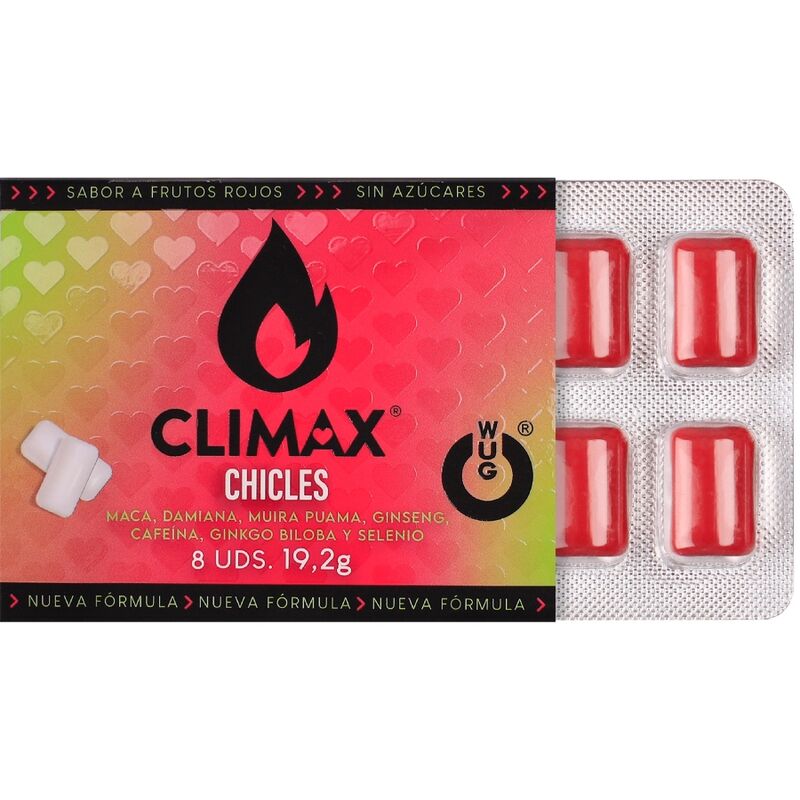 Wug Gum-Climax Gumă Masticabilă Supliment Alimentar - Blister 8 2 img 226472 6b4a8c059ca725d25403eca4d4f53dc1 1