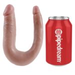 King Cock-Dildo Dublă Penetrare 12.7 cm Natural-Waterproof — PIPEDREAMS · Dildo & Stimulatoare (imaginea 4)