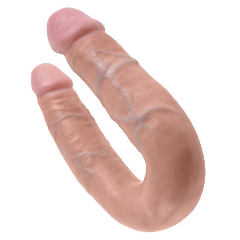 King Cock-Dildo Dublu de Penetrare 13.9 cm Natural-Waterproof 5 img 29468 593fde7cb62da1913da9844f9321a9e3 1