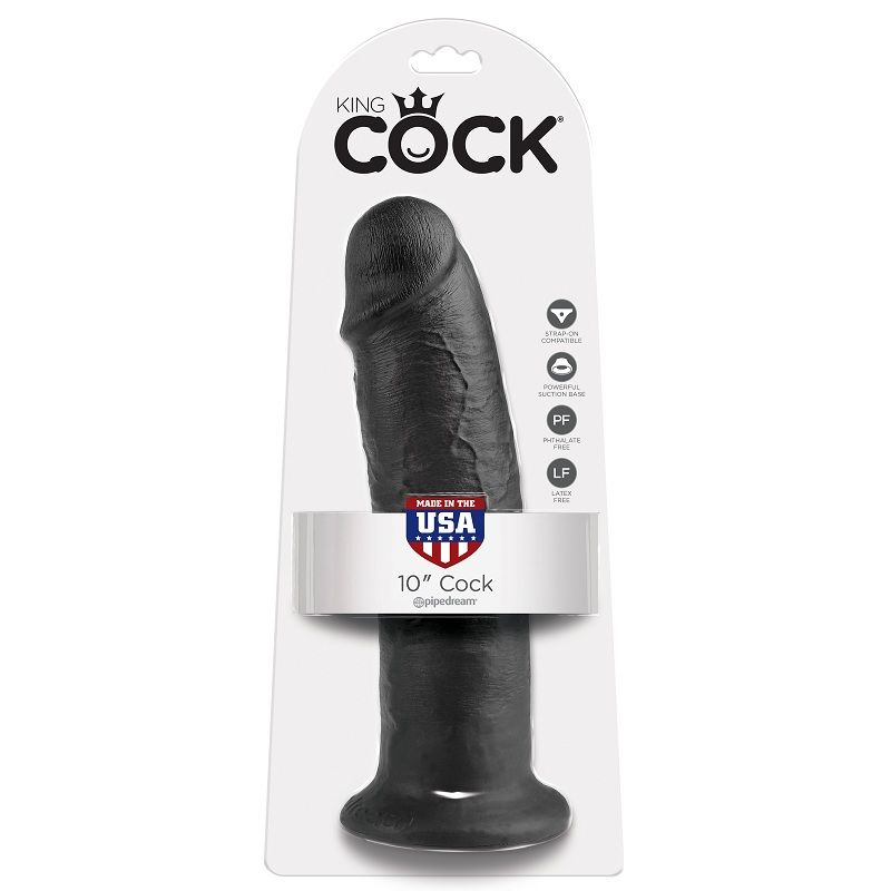 King Cock-25 cm Negru-Latex, Ventuza 5 img 29582 e621b1c5e0bfb2636b013628e733265b 1