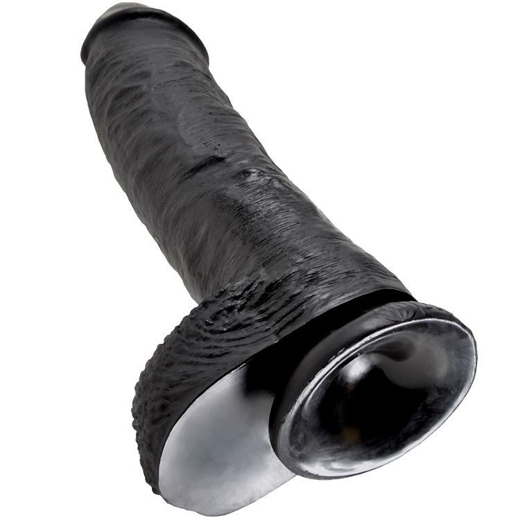 King Cock-Dildo Realist Negru 26.5 cm-Ventuza 5 img 29652 ac7275fc4681923ad4e2e1beea9fd83c 1
