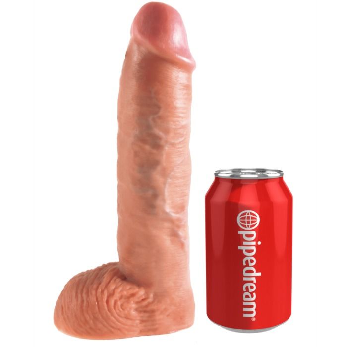 King Cock-Strap-on cu Dildo Gol 25.5 cm si Bretele, Culoare Carne 5 img 45182 e2aec531db53209ef3f0378321904ee7 1