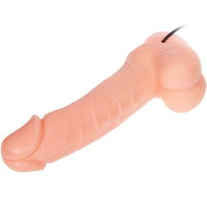Baile-Dildo Realist Vibrator cu Rotatie si Vibratie 20 Cm-TPR - imagine 4