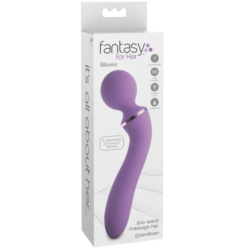 Fantasy For Her-Duo Wand Masaj pentru Ea-10 Trepte, Reincarcabil 8 img 70251 fcc48eeeb816b62decb5cc9d18a17414 1