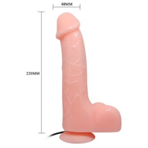 Baile Vibrators-Natural Barbara Vibrator Realist 22 Cm-Telecomanda 12 Baile Vibrators-Natural Barbara Vibrator Realist 22 Cm-Telecomanda - imagine 3