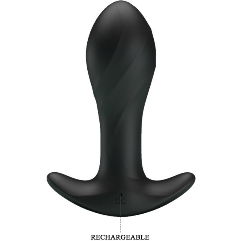 Anal Toys-Vibrator Anal Negru-Silicon, 12 Trepte, Reincarcabil 2 img 74544 9d2bfaa6dd1ceb116e2fe0e1f12d1def 1