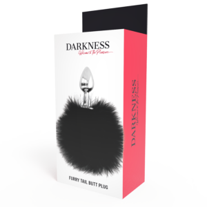 Darkness Anal-Plug Anal Extra cu Coada Negru 7 cm 9 Darkness Anal-Plug Anal Extra cu Coada Negru 7 cm - imagine 4