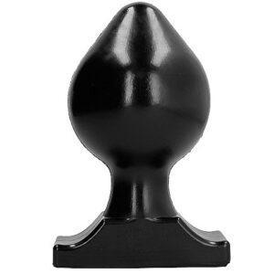 All Black-Plug 22,5 cm 12 Inch-Silicon - imagine 3
