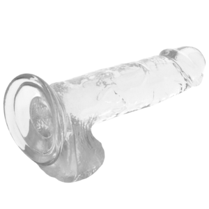 X Ray-Penis Transparent cu Testicule 20 cm -o- 4.5 cm-Jelly - imagine 5