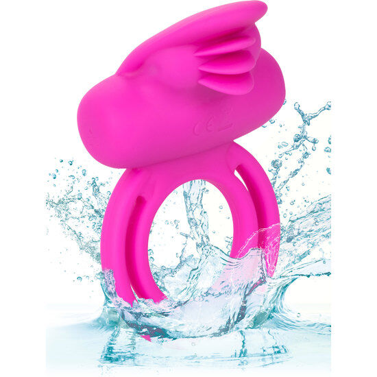 Calexotics-Inel Dublu Vibrator cu Stimulator · Inele & Mansoane Penis (imaginea 3)