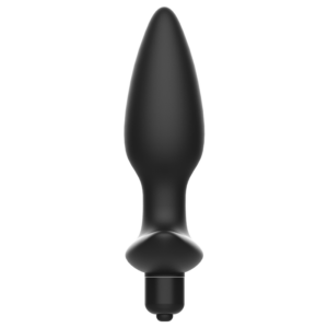 Addicted Toys - Massager Plug Anal cu Vibrație, Negru - imagine 3