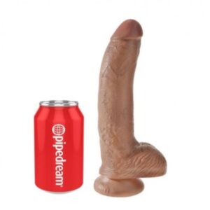 King Cock – Dildo Realist cu Testicule și Ventuză 22,8 cm 159 King Cock – Dildo Realist cu Testicule și Ventuză 22,8 cm