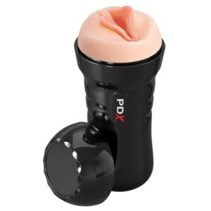 PDX EXTREME - Realistic Self-Lubricated Masturbator With Super Delicious Lips 16.5 cm - imagine 4