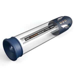 Pump Worx-Max Boost Pro Flow Blue Vacuum Pump 30.5 cm-Reincarcabil — PIPEDREAMS · Inele & Mansoane Penis (imaginea 4)