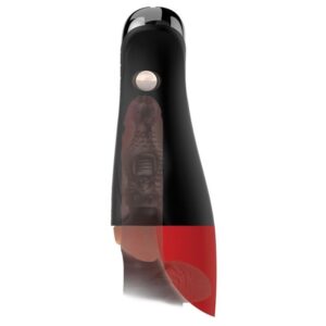 PDX ELITE - Fap-O-Matic Pro XL Automatic Vibrating Stroker Brown 34.9 cm - imagine 5