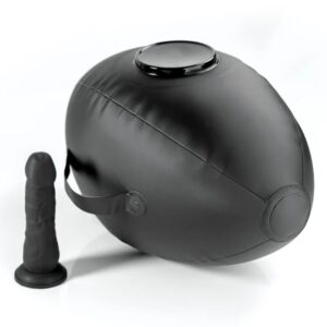 Fetish Fantasy Series-Body Dock Scaun Inflabil Cu Dildo Negru - imagine 5