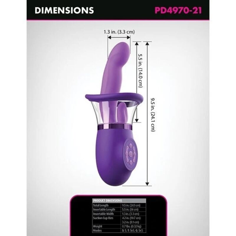 Fantasy For Her – Ultimate Pleasure Pro Plus Rabbit 20,3 cm 2 Fantasy For Her – Ultimate Pleasure Pro Plus Rabbit 20,3 cm — PIPEDREAMS · Vibratoare (imaginea 2)