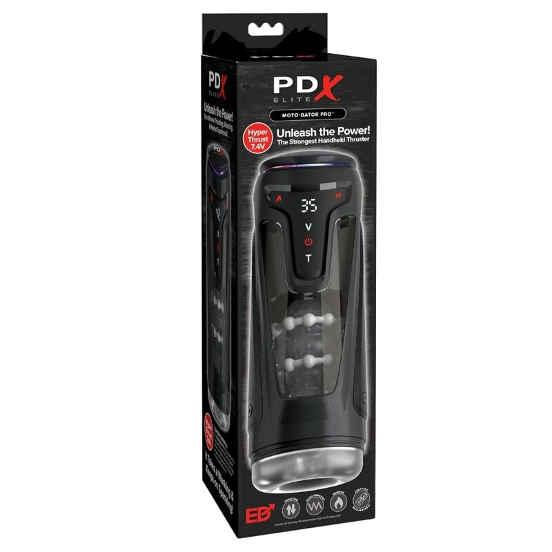 Pdx Elite-Moto-Bator Pro Thrusting Stroker Automatic Vibrating — PIPEDREAMS · Masturbatoare (imaginea 5)