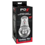 Pdx Elite-ViewTube Plus See-Thru EZ-Grip Transparent Stroker 21 cm 145 img 226758 c4ed9fb84b1e2fddf174fcd4b4c6d6e3 1