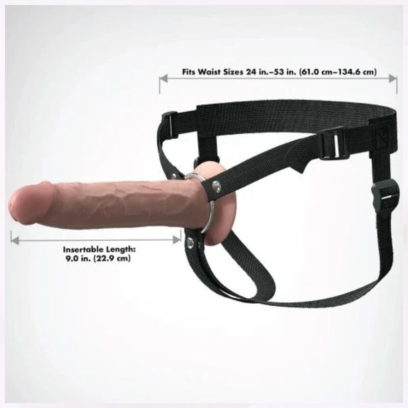 Fantasy X-tensions-Elite Realistic Hollow Strap-On 24.1 cm 5 Fantasy X-tensions-Elite Realistic Hollow Strap-On 24.1 cm — PIPEDREAMS · Strapon & Harness (imaginea 5)